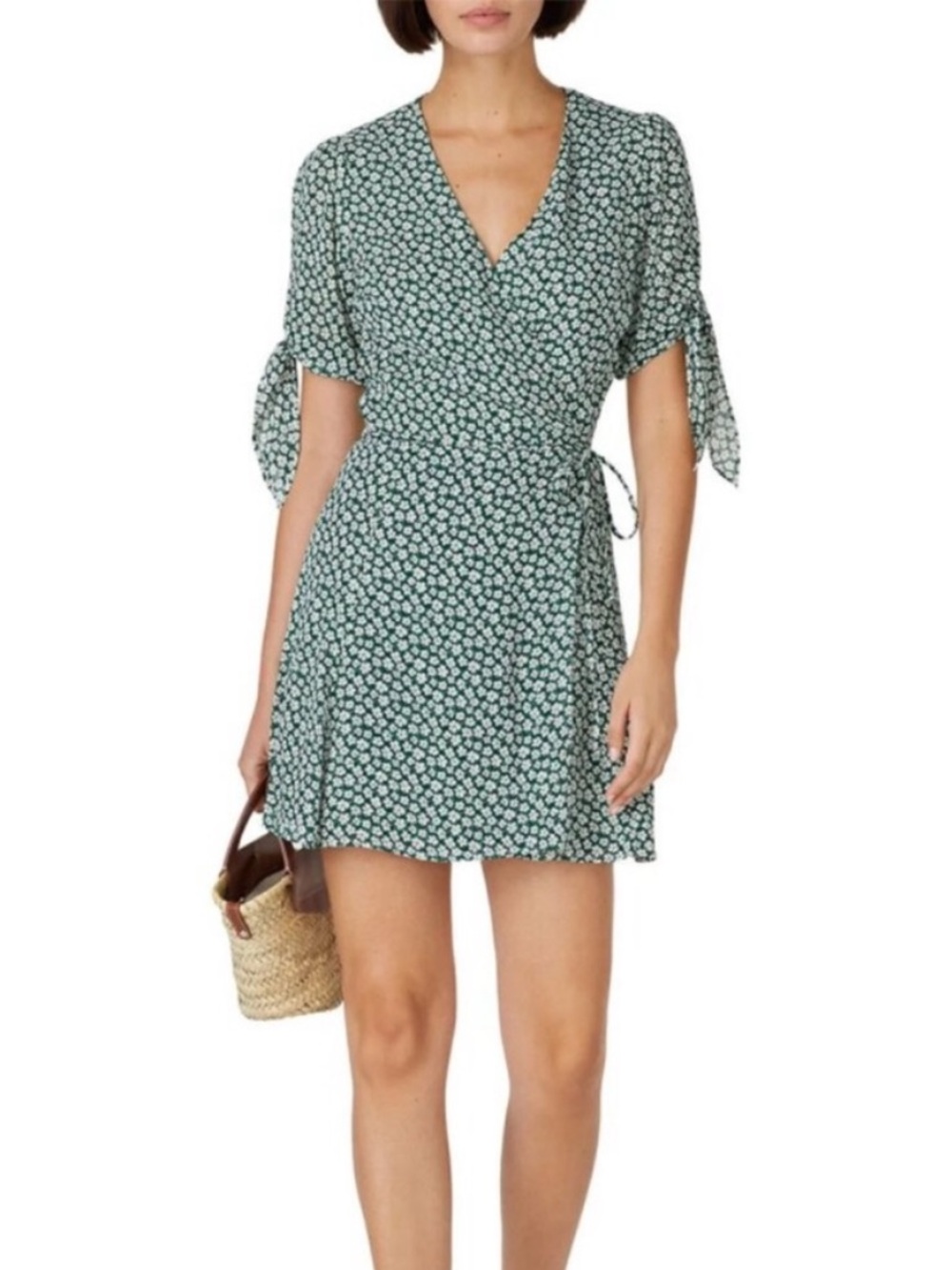 Reformation Sammy Wrap Dress